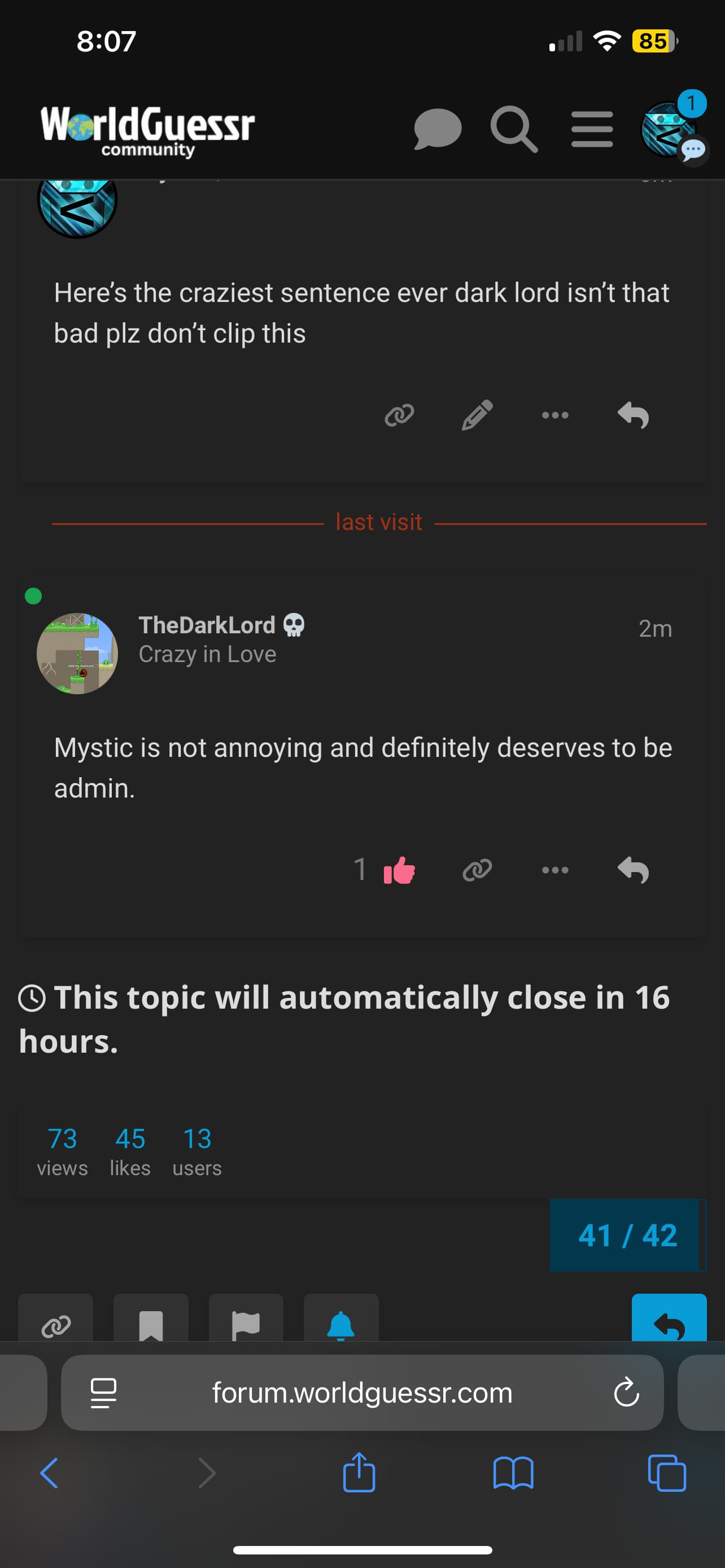 Best funny forum moments/quotes - Chill Corner - WorldGuessr Forum
